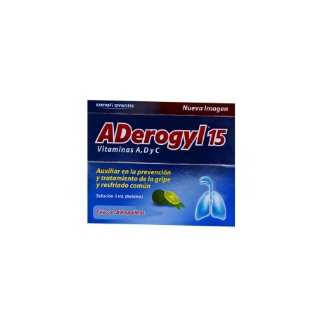 Aderogyl 15 Ampolleta 3ml - Envío Gratuito