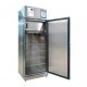 Refrigerador vertical de 17 pies para vacunas y biológicos de acero inox. 1 puerta sólida