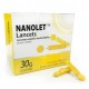 Lancetas NANOLET caja con 100 piezas
