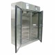 Refrigerador vertical de 30 pies para farmacia esmaltado con 2 puertas de cristal