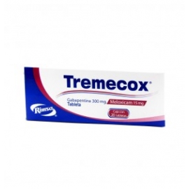 Tremecox 10 Tabletas 300mg (15mg) - Envío Gratuito