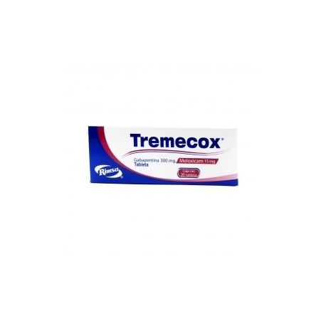 Tremecox 20 Tabletas 300mg (15mg) - Envío Gratuito