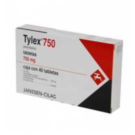 Tylex 750 40 Tabletas - Envío Gratuito
