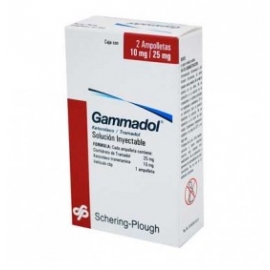 Gammadol 2 Solución Inyectable 1ml (10mg/25mg) - Envío Gratuito