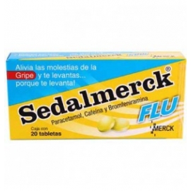 Sedalmerck Flu 20 Tabletas - Envío Gratuito