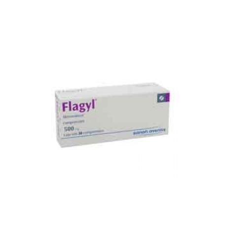Flagyl 30 Comprimidos(Metronidazol) 500mg - Envío Gratuito