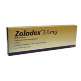 Zoladex Implante De Liberación Prolongada 3.6mg - Envío Gratuito