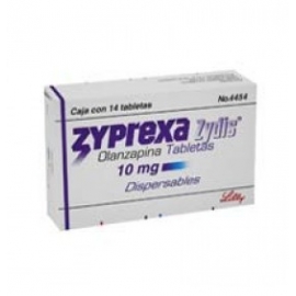 Zyprexa Zydis 14 Tabletas 10mg - Envío Gratuito