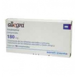 Allegra 10 Comprimidos 180mg - Envío Gratuito