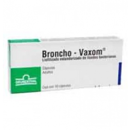Broncho Vaxom 10 Cápsulas 7mg (Adulto) - Envío Gratuito