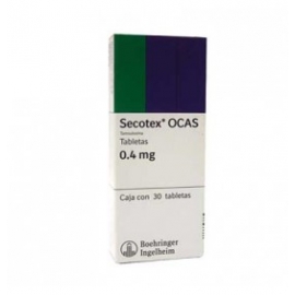 Secotex Ocas 30 Tabletas 0.4mg - Envío Gratuito